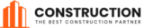 construction company logo dark
